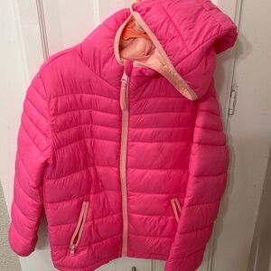 Urban Republic Bright Pink Puffer Jacket